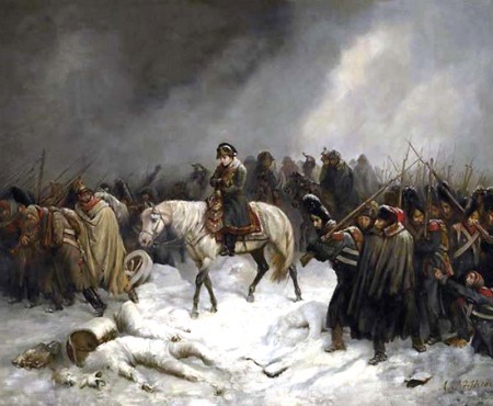 Retreat from Smolensk, by Adolph Northen.